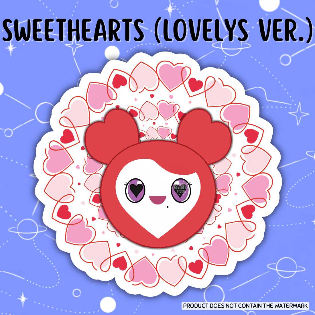 SWEETHEARTS (LOVELYS Version) Stickers