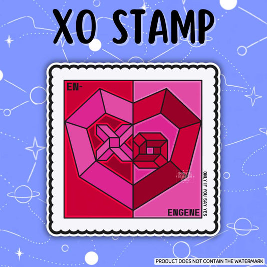 XO Stamp Sticker