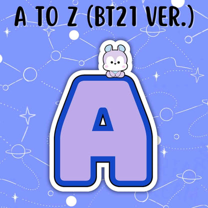 A to Z (BT21 Version): Mang Stickers