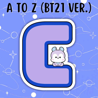A to Z (BT21 Version): Mang Stickers