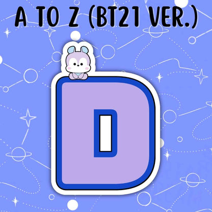 A to Z (BT21 Version): Mang Stickers