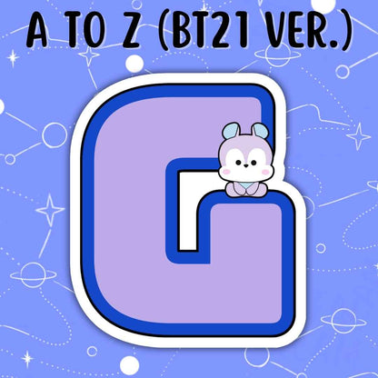 A to Z (BT21 Version): Mang Stickers