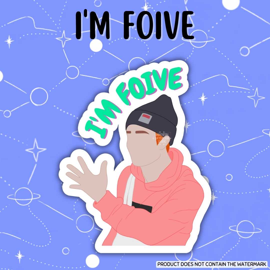 I'm Foive Sticker
