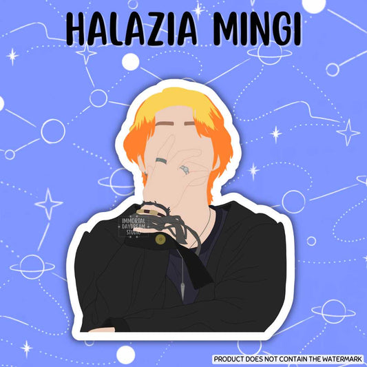 Halazia Mingi Sticker
