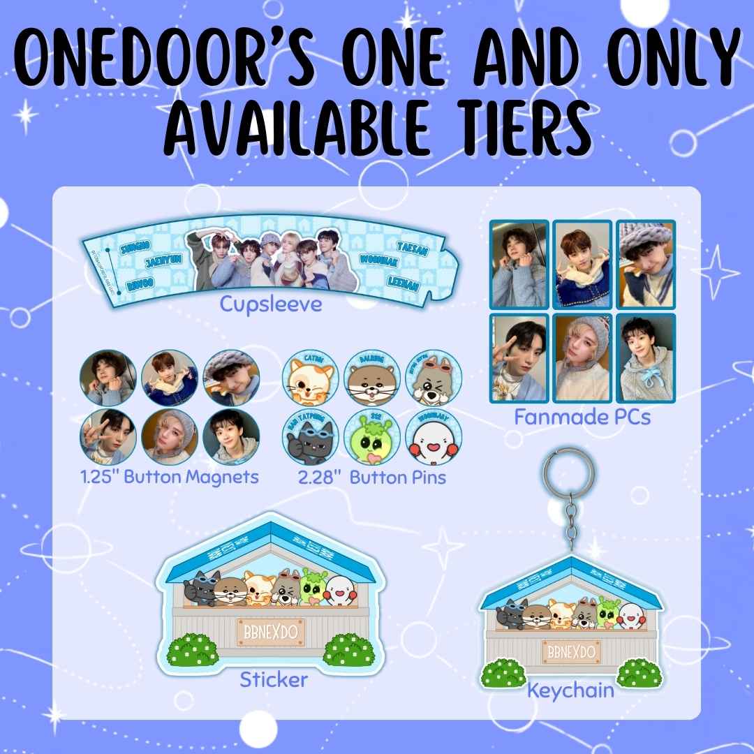 ONEDOOR's One and Only Event: Available Tiers