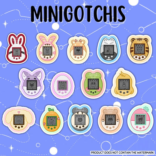 Minigotchis (MINITEEN) Stickers