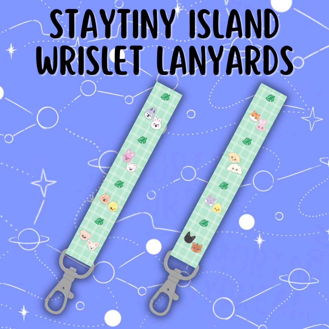 STAYTINY Island Wrislet Lanyards