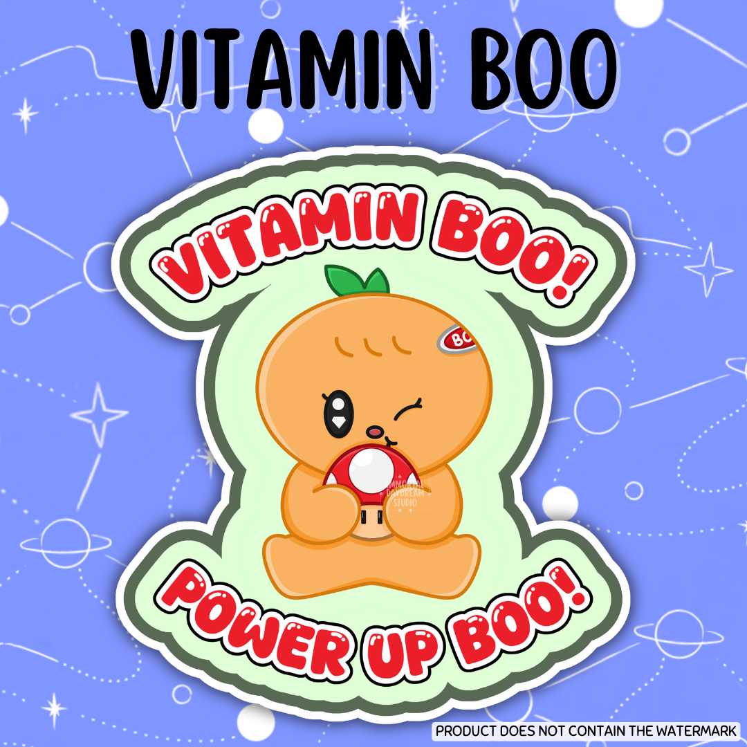 Vitamin Boo! Sticker