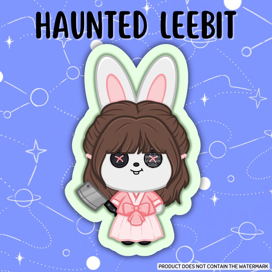 Haunted Leebit Sticker