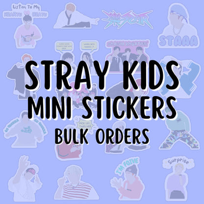 Stray Kids Mini Stickers (Bulk)