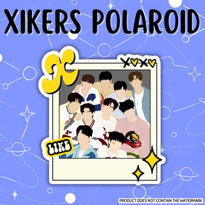 Xikers Polaroid Sticker