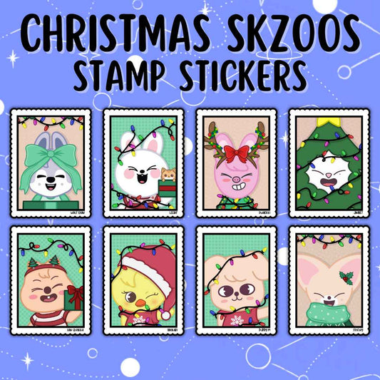 Christmas SKZOOs Stickers