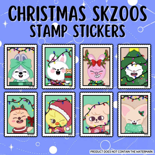 Christmas SKZOOs Stickers