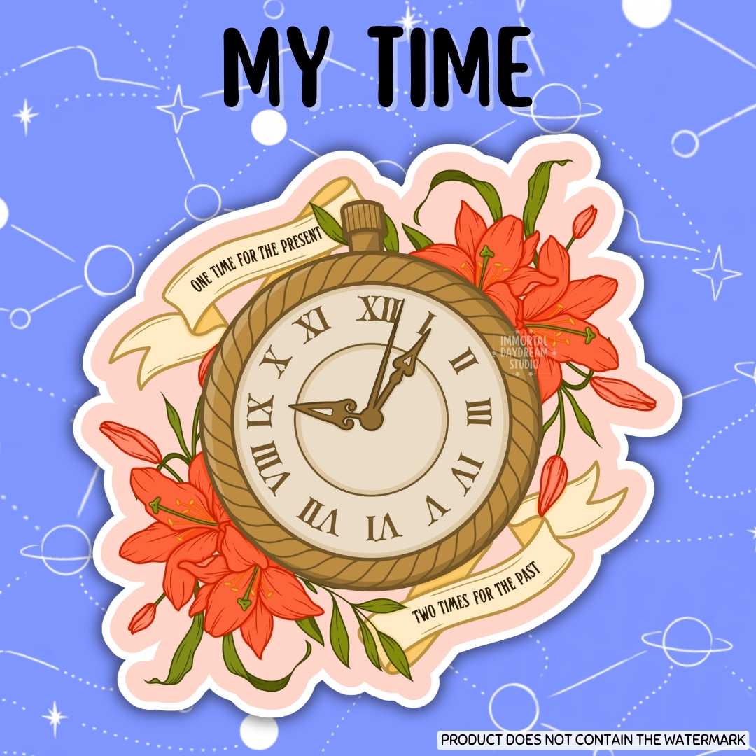 My Time Sticker