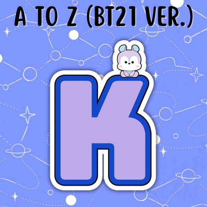 A to Z (BT21 Version): Mang Stickers