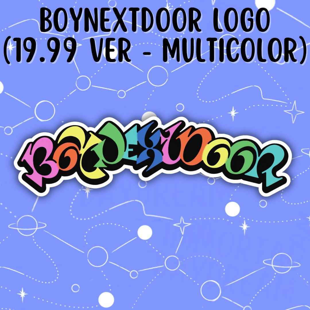 BOYNEXTDOOR Logo (19.99 Ver. - Multicolor)