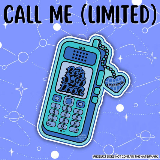 Call Me Sticker
