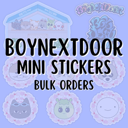 BOYNEXTDOOR  Mini Stickers (Bulk)