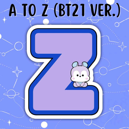 A to Z (BT21 Version): Mang Stickers