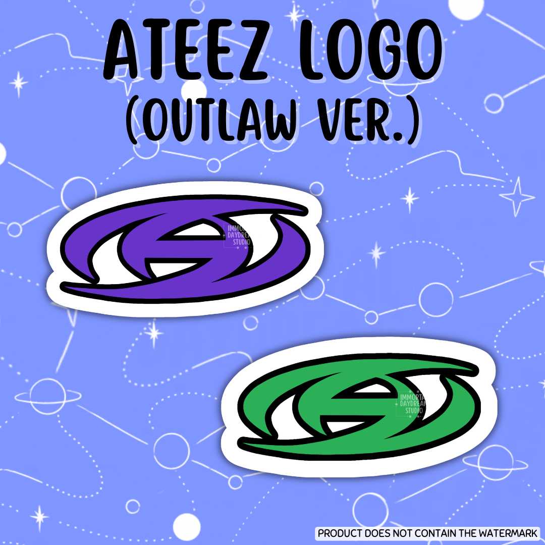 ATEEZ Logo (Outlaw Version) Stickers
