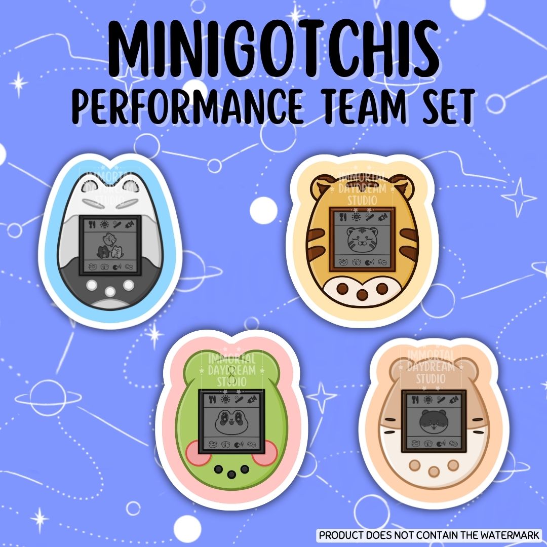 Minigotchis (MINITEEN) Stickers