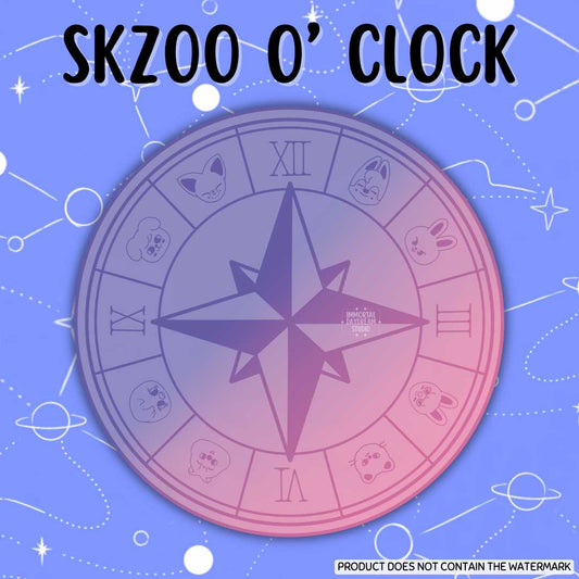 SKZOO O'CLOCK Button Pin