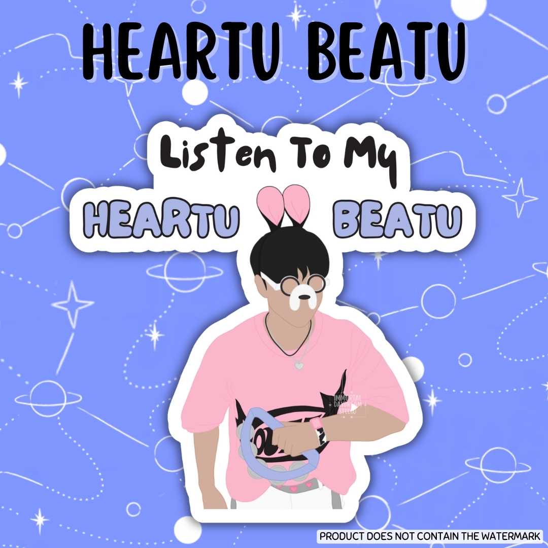 Heartu Beatu Sticker