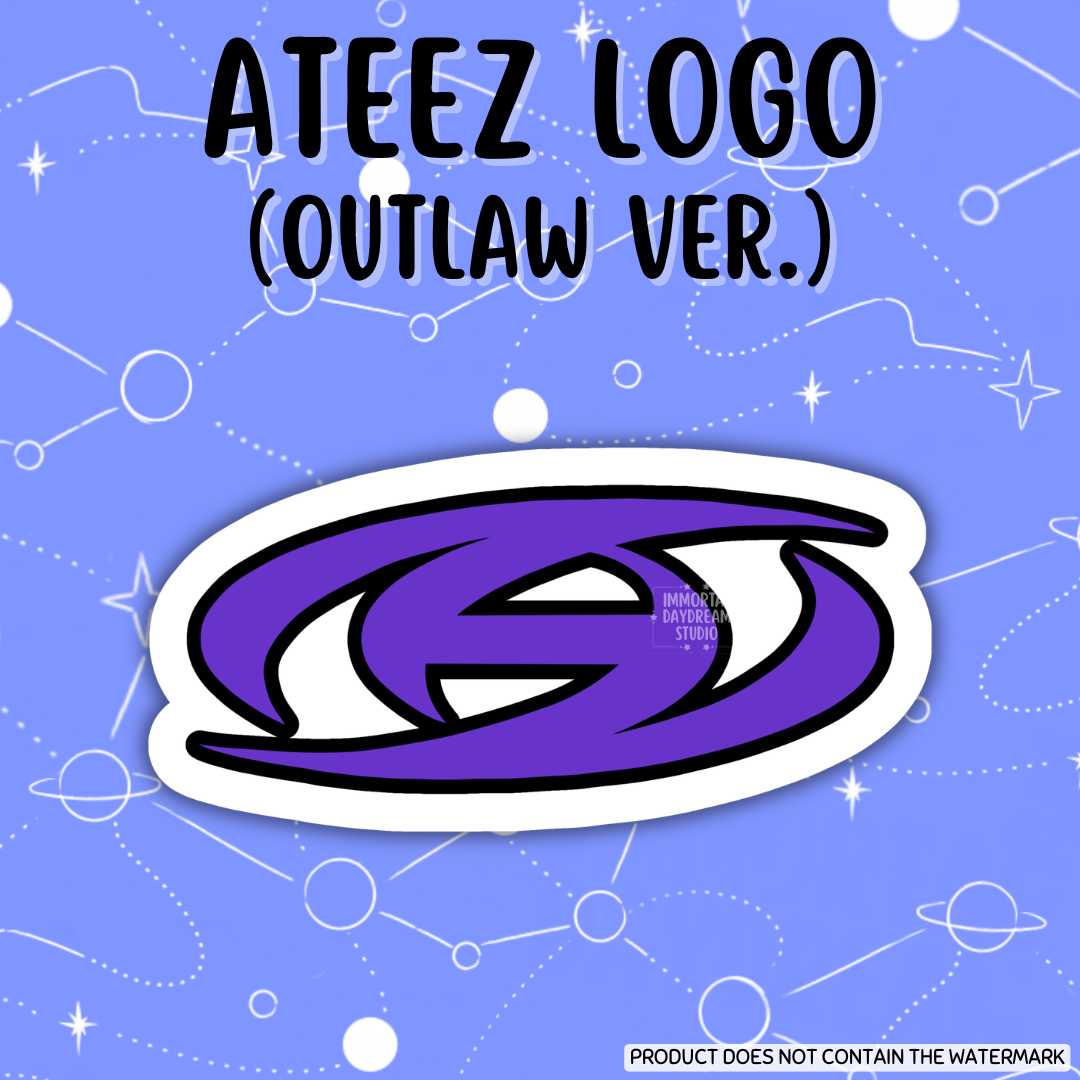ATEEZ Logo (Outlaw Version) Stickers