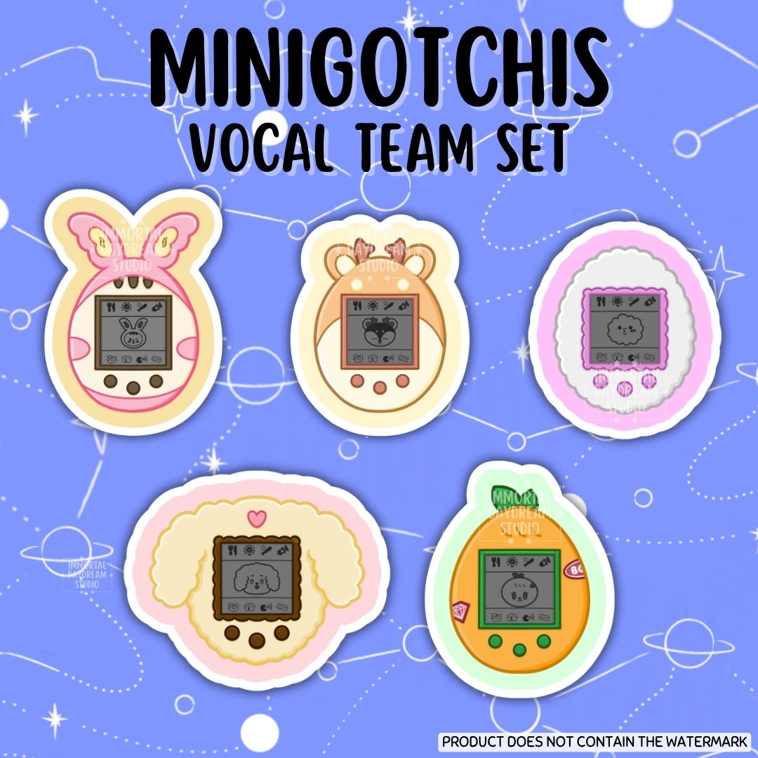 Minigotchis (MINITEEN) Stickers
