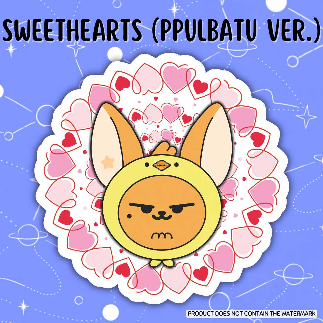 SWEETHEARTS (PPULBATU Version) Stickers