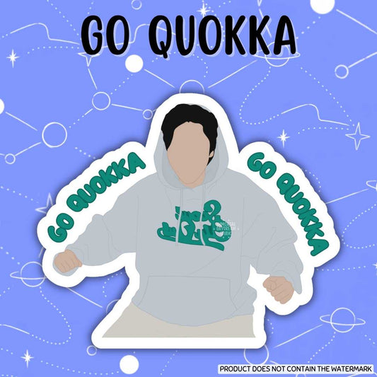 Go Quokka Sticker