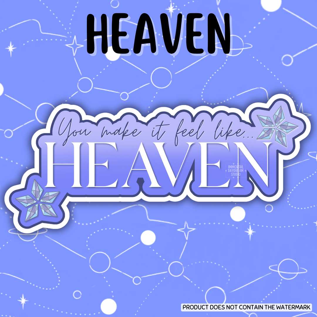 Heaven Sticker
