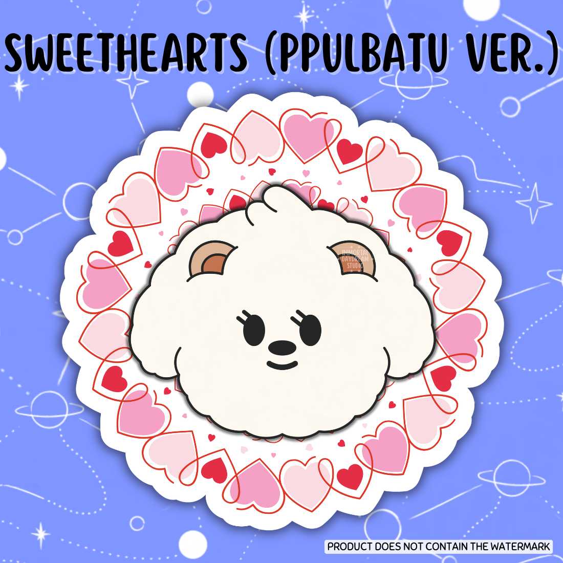SWEETHEARTS (PPULBATU Version) Stickers