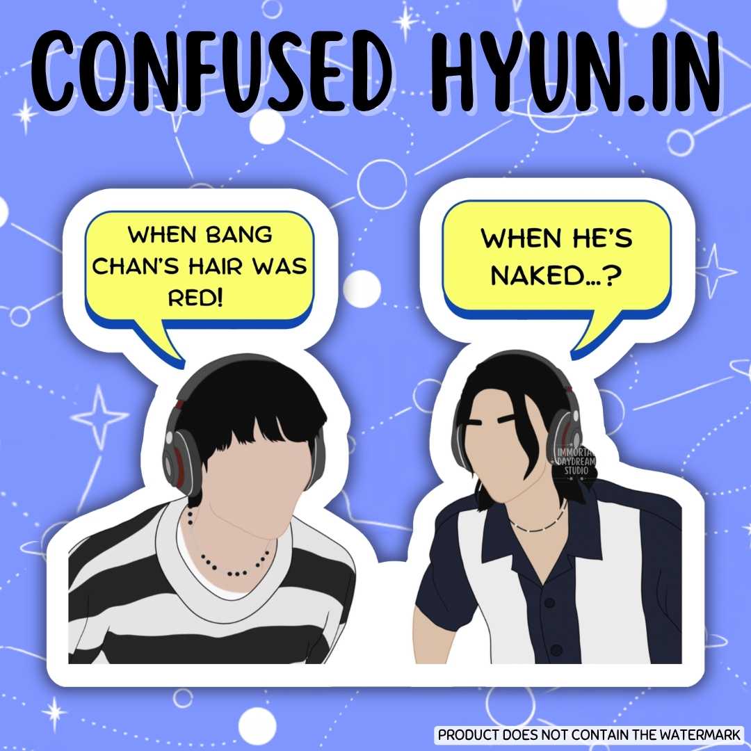 Confused Hyun.In Sticker