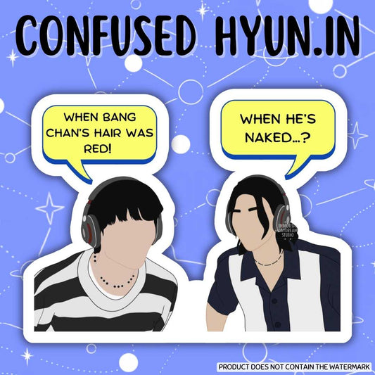 Confused Hyun.In Sticker