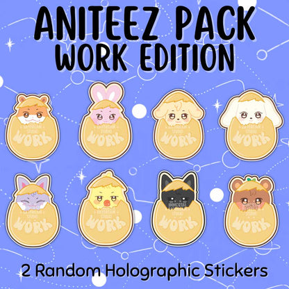 ANITEEZ Mystery Pack: Work Edition (Stickers)