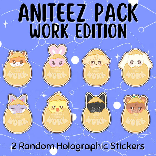 ANITEEZ Mystery Pack: Work Edition (Stickers)