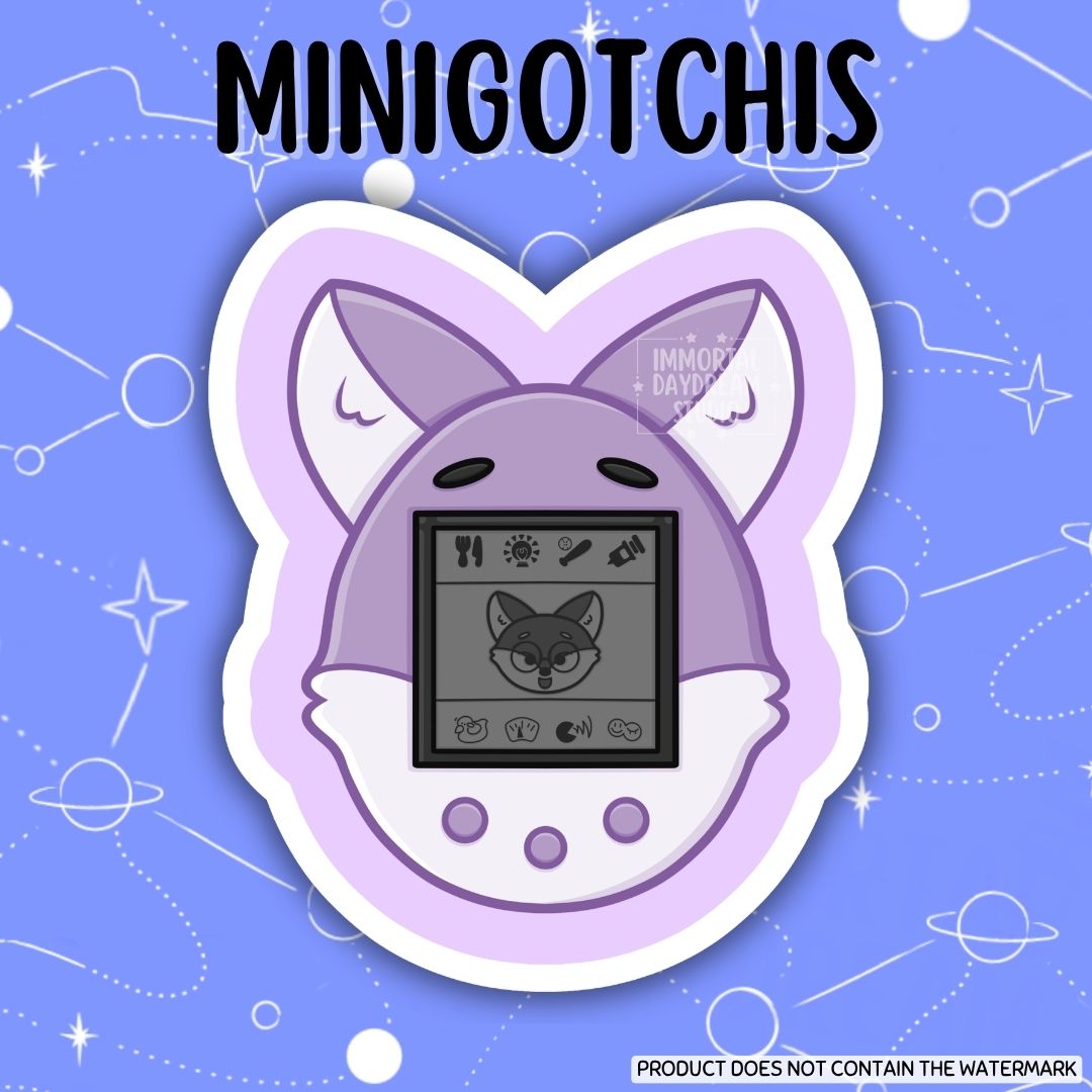 Minigotchis (MINITEEN) Stickers