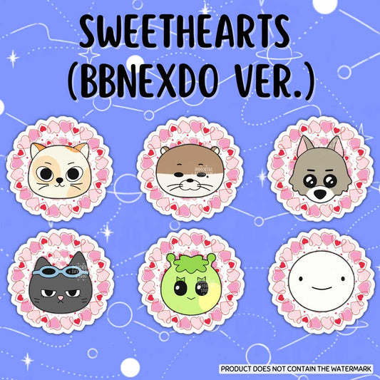 SWEETHEARTS (BBNEXDO Version) Stickers