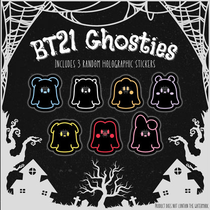 BT21 Ghosties Mystery Pack (Stickers)