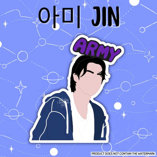 아미 Jin Sticker