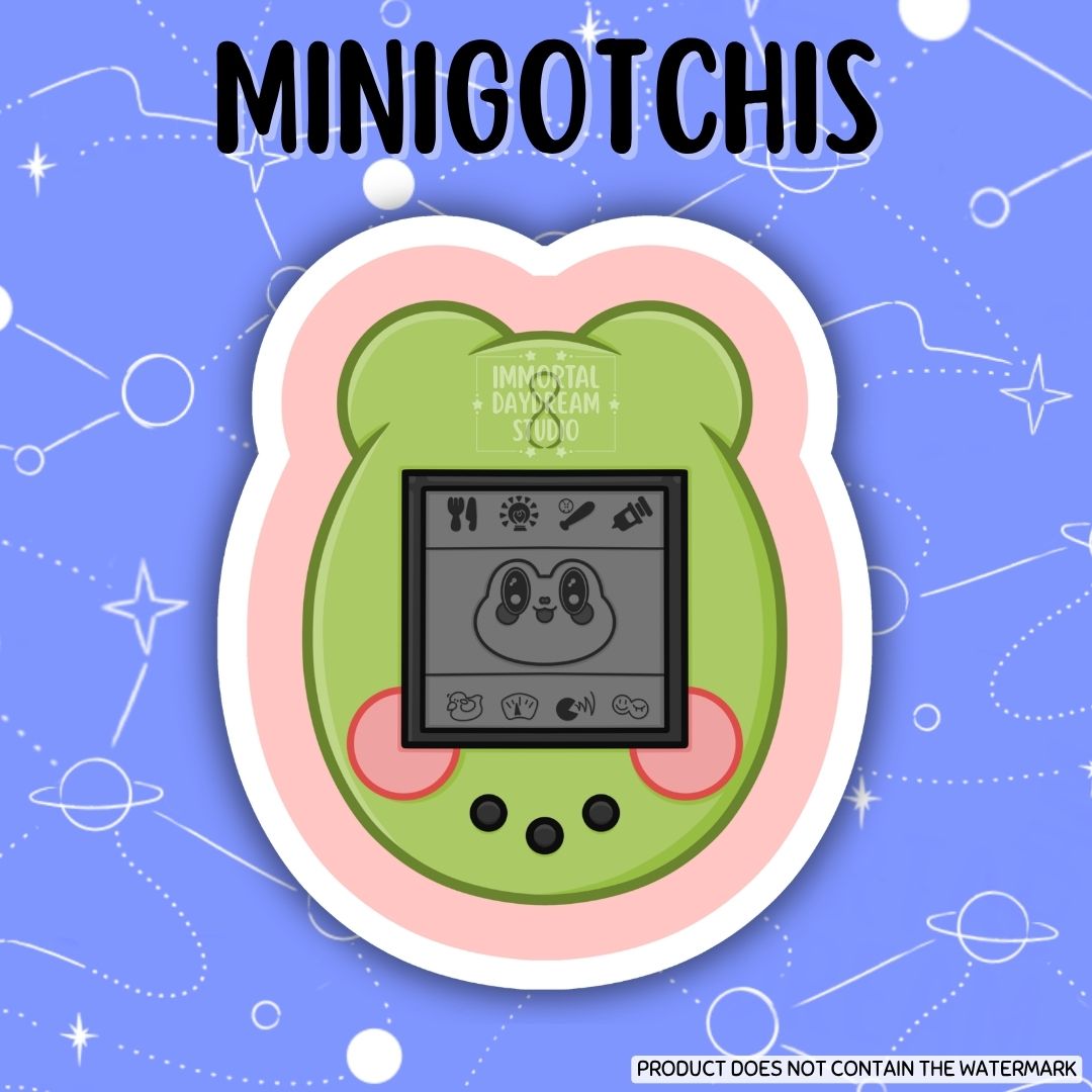 Minigotchis (MINITEEN) Stickers