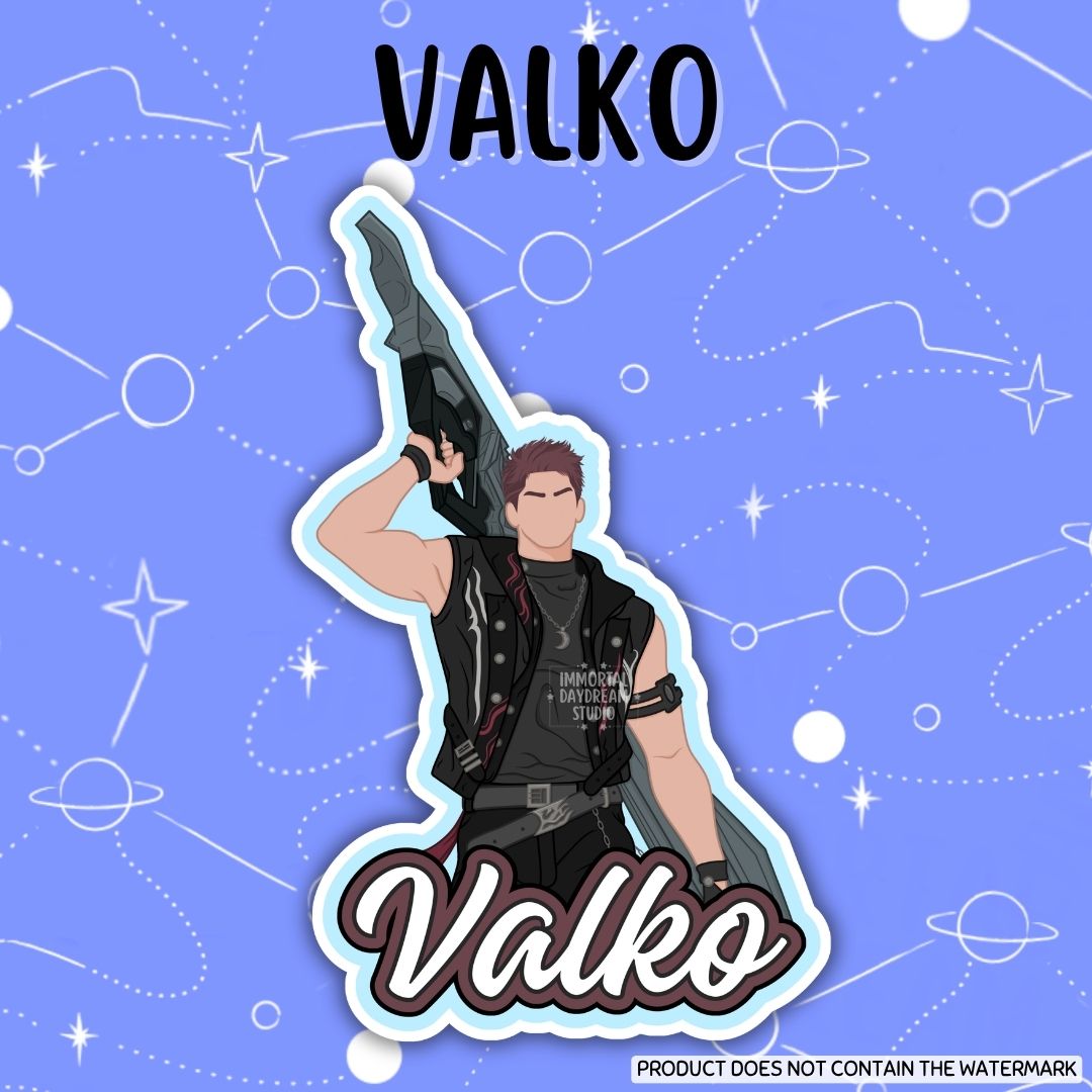 LOVE AND DEEPSPACE: Characters Stickers