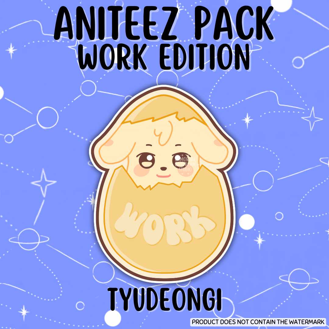 ANITEEZ Mystery Pack: Work Edition (Stickers)