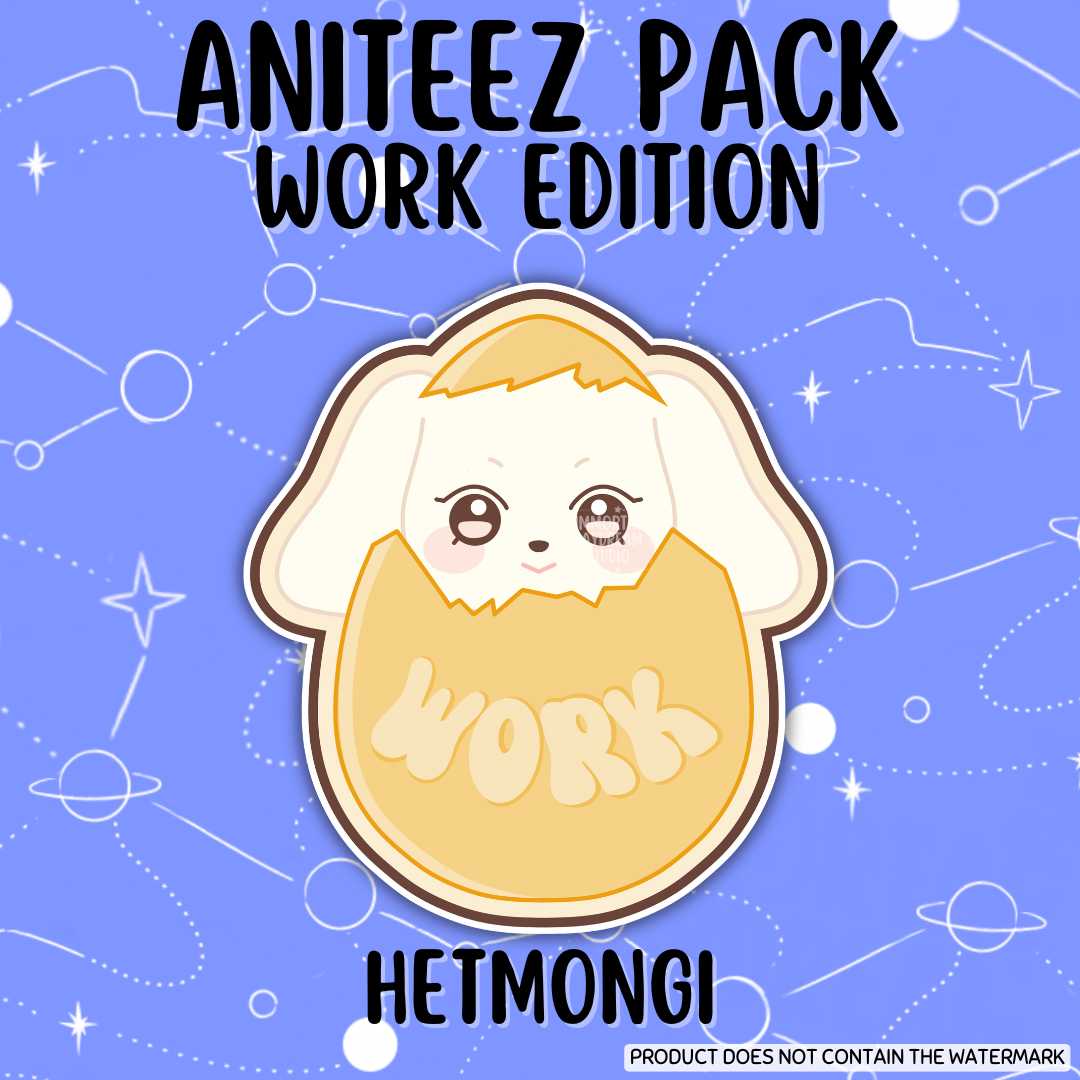 ANITEEZ Mystery Pack: Work Edition (Stickers)