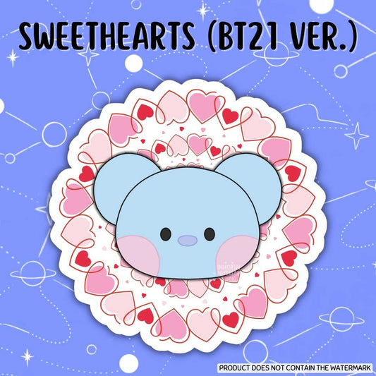 SWEETHEARTS (BT21 Version) Stickers