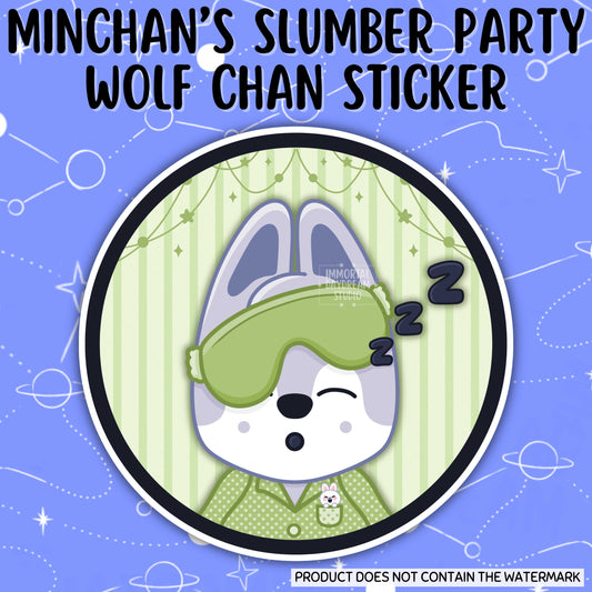 MINCHAN's Slumber Party Event Stickers