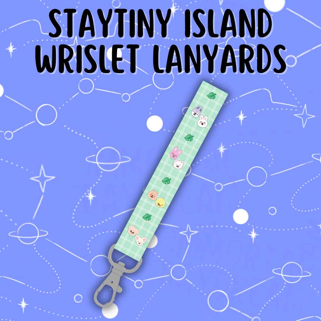 STAYTINY Island Wrislet Lanyards