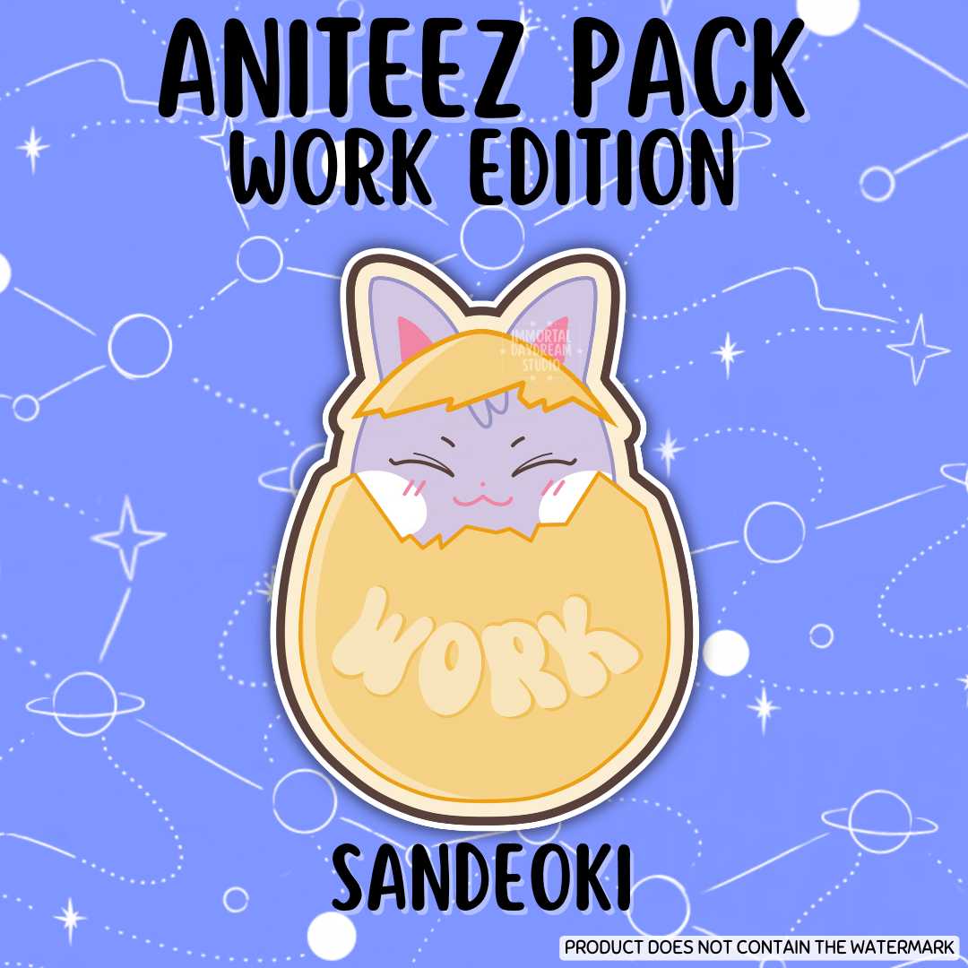 ANITEEZ Mystery Pack: Work Edition (Stickers)