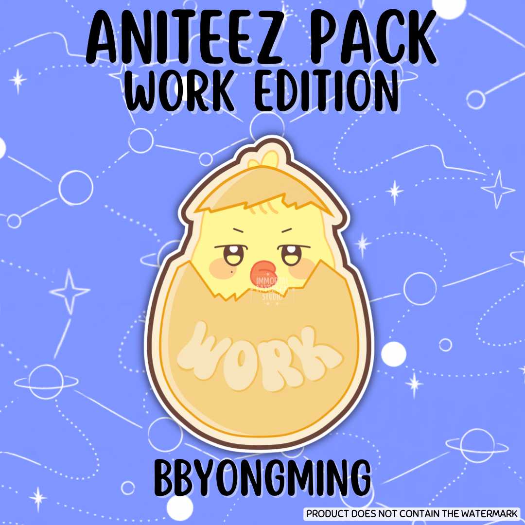 ANITEEZ Mystery Pack: Work Edition (Stickers)